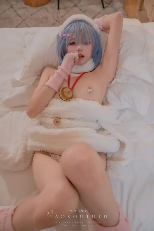 咬一口兔娘(黏黏团子兔) – NO.038 T3特典 蕾姆咩咩 14